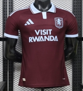 2627 Aston Villa home with sponsers player version S-XXL